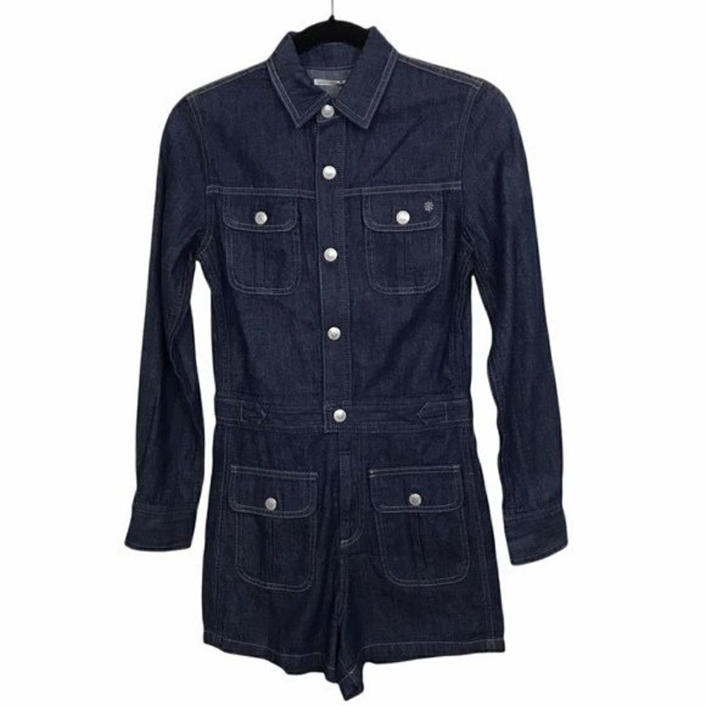 Alexa Chung For AG Denim Loretta Romper $345 NWT XS